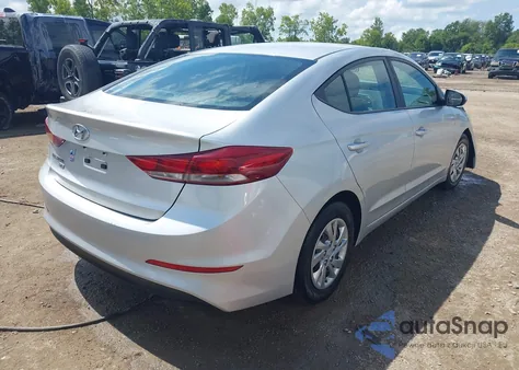 2018 Hyundai Elantra Se from USA, damaged, VIN KMHD74LF2JU519352